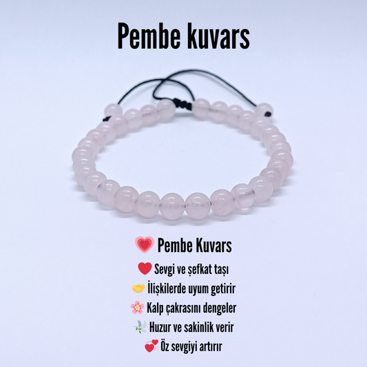 Pembe Kuvars