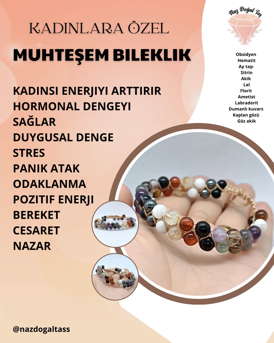 Kadınlar İçin Muhteşem Bileklik