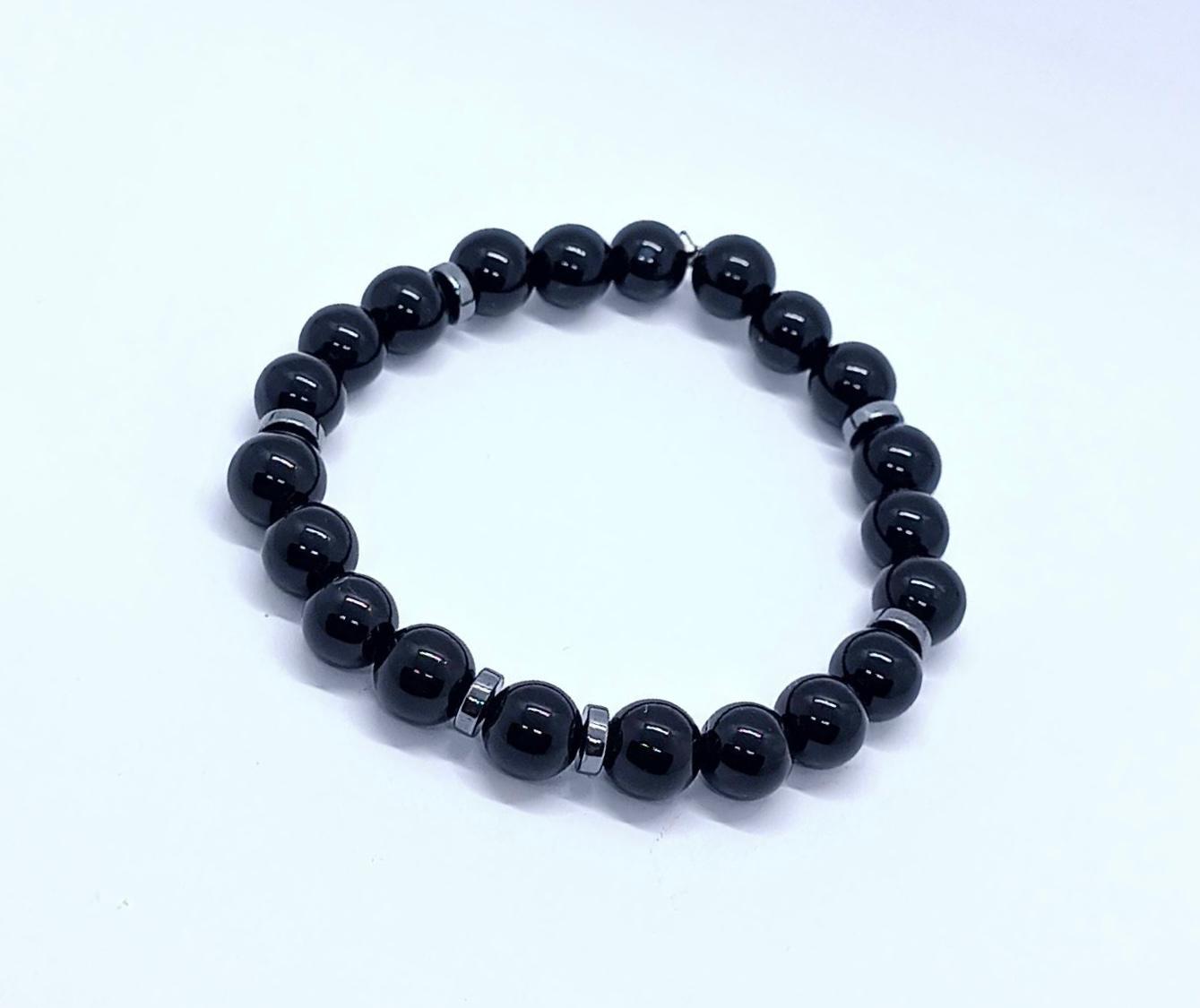 Obsidyen Doğal Taş Bileklik