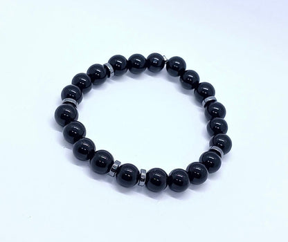 Obsidyen Doğal Taş Bileklik