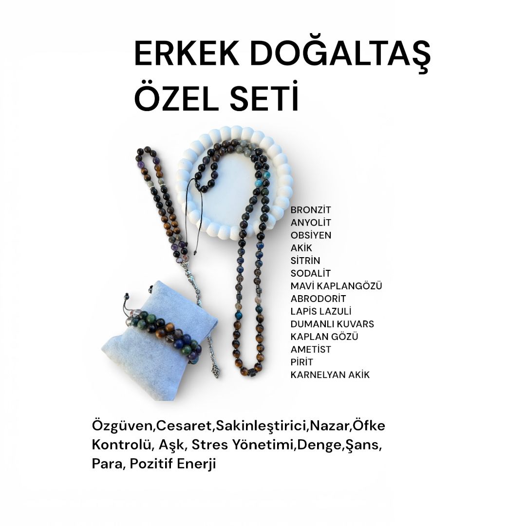 Erkek Doğaltaş Özel Seti