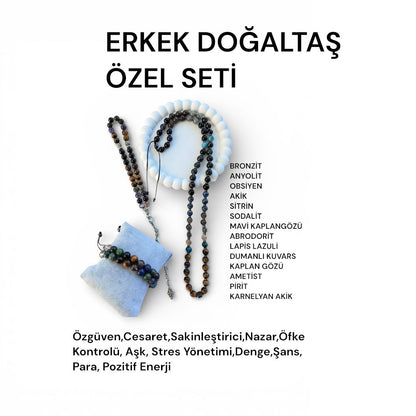 Erkek Doğaltaş Özel Seti