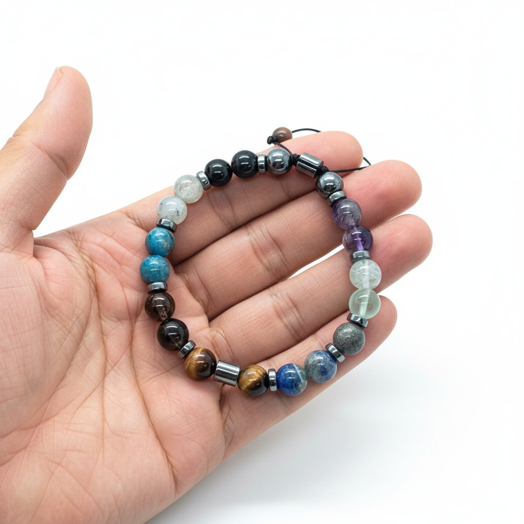 Muhteşem Erkek Bileklik - Beyaz Zemin 1