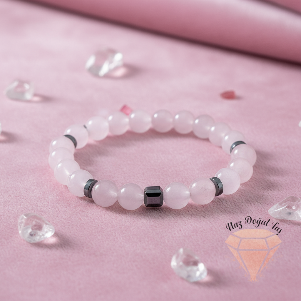 Pembe Kuvars 1 - Kadife